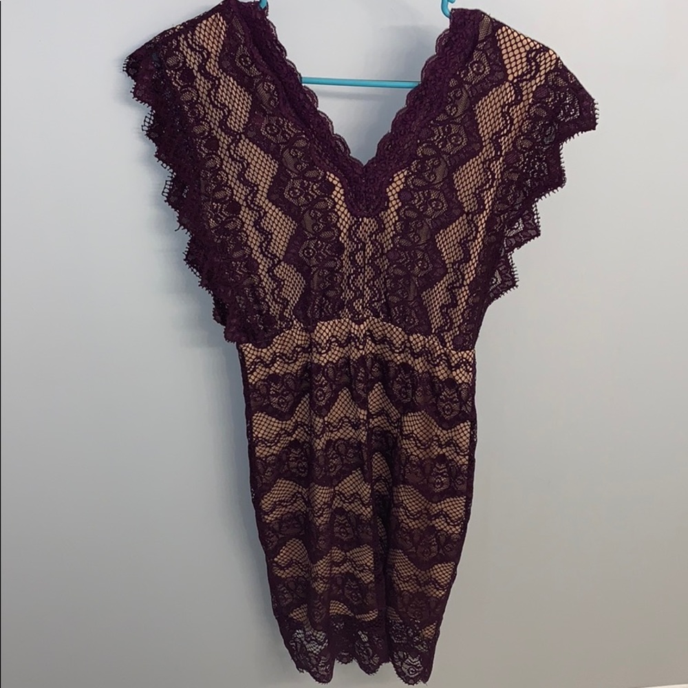 Semi-formal laced dress